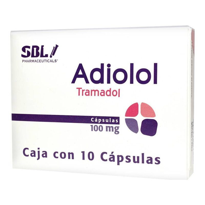 Adiolol Tramadol 100mg Capsules for Effective Pain Relief